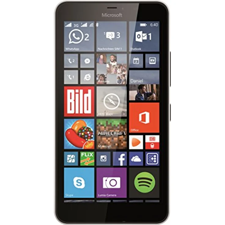 Microsoft Lumia 640 XL 8GB Weiß Dual-SIM – Bild 2