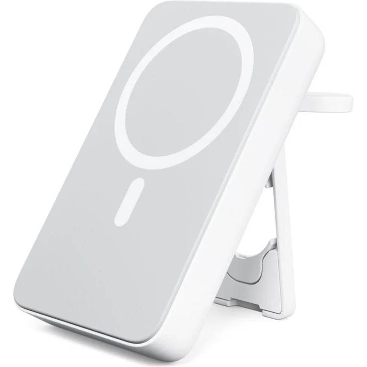 Alogic Lift 4-in-1 Wireless Powerbank, 10.000 mAh, kabelloses Laden für bis zu 4 Geräte, MagSafe-kompatibel, Weiss