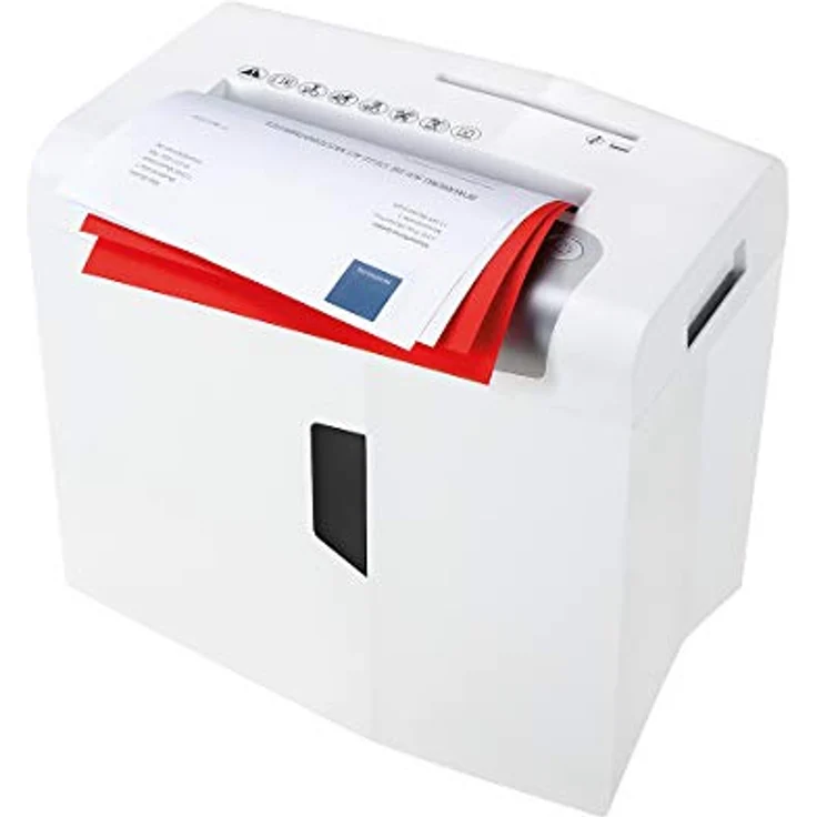 HSM shredstar X5 Aktenvernichter, Sicherheitsstufe P-4, 5 Blatt (Partikelschnitt) mit CD-Schredder – Bild 3