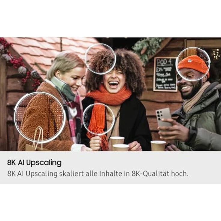 Samsung Neo QLED QN900F, 65 Zoll 8K Neo QLED TV, 7680 x 4320 Pixel, 165Hz, AirSlim Design, Mini LED, HDR10+, Quantum Matrix Pro, NQ4 AI Gen2 Prozessor, Smart TV – Bild 4