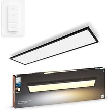 Bild für Philips Hue White Ambience Aurelle Panelleuchte, schwarz inkl. Dimmschalter, 120x30cm, alle Weißschattierungen, steuerbar via App, kompatibel mit Amazon Alexa (Echo, Echo Dot)