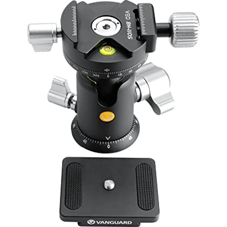 Vanguard Veo BH-110S Kugelkopf mit Doppelachse aus Flugzeugaluminium – Bild 5