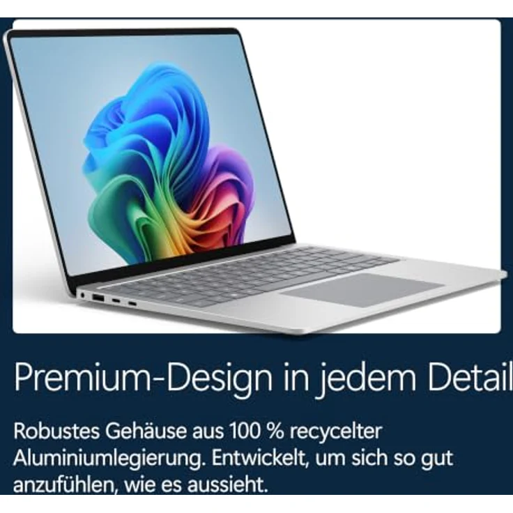 Microsoft Surface Laptop 8. Generation EP2-61129, 13,8" Touchscreen, Snapdragon X2 Elite, 16GB RAM, 1000GB SSD, Windows 11 Home, platin – Bild 11