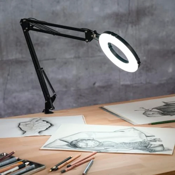 Hama Flexibler Gelenkarm 700 II, Smartphone-Halter mit Tischklemme, max. Höhe 70 cm, für Smartphones von 5,8 bis 9,2 cm breit – Bild 5