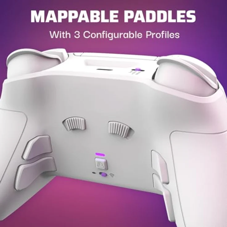pdp Controller Victrix Pro Hybrid wireless weiß PS5, mit Wendemodul, Fight Pad-Modul, Victrix Control Hub-App und Clutch Triggers™ – Bild 4