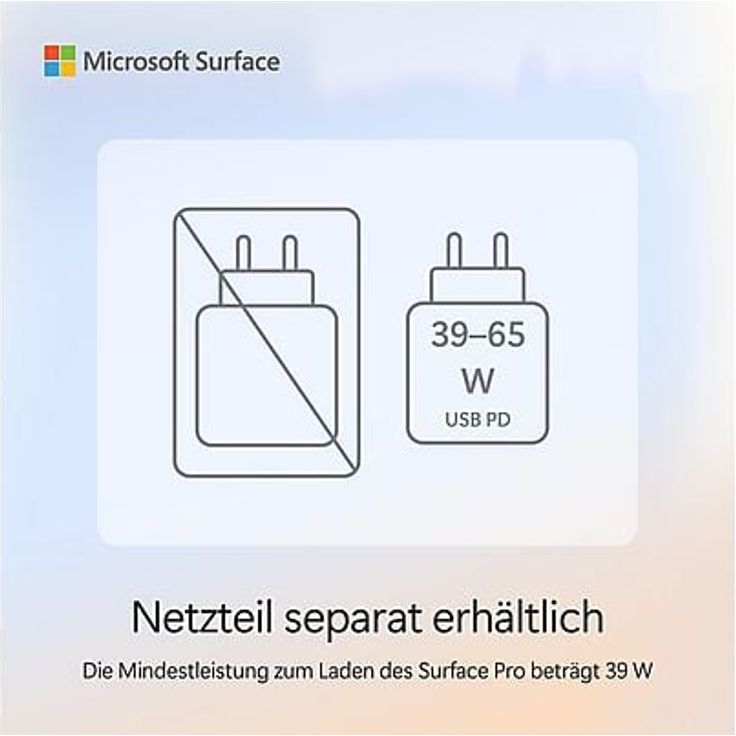 Microsoft Surface Pro Copilot+ PC, 13" Touch, Snapdragon X Plus, 16GB RAM, 512GB SSD, Saphirblau – Bild 2