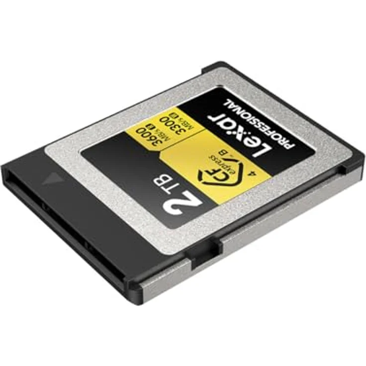 Lexar CFExpress Professional Type B 4.0 Gold, 2 TB Speicherkarte mit 3600 MB/s Lesegeschwindigkeit und 3300 MB/s Schreibgeschwindigkeit – Bild 4