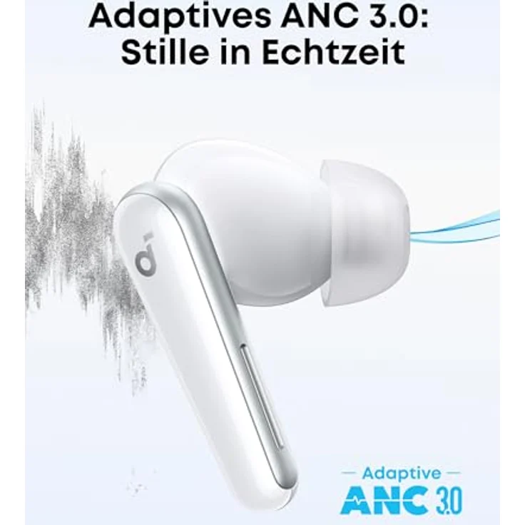 soundcore Liberty 5, kabellose Earbuds mit Noise Cancelling, 2X stärkere Stimmreduktion, ANC in Echtzeit, 6 Mics für klare KI-Telefonate, Schnelles Laden, lange Akkulaufzeit – Bild 3