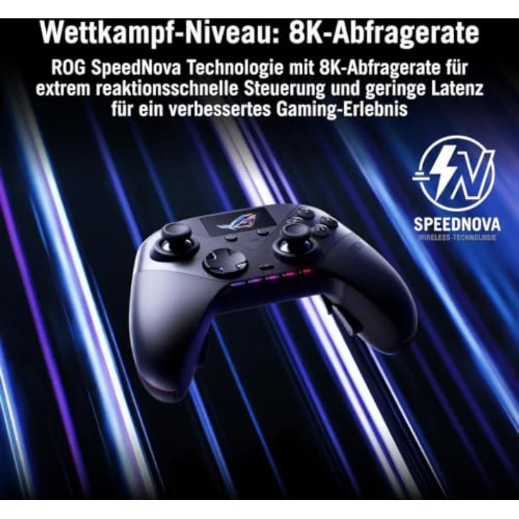 ASUS ROG Raikiri II Pro PC Controller, Gamepad mit 8K-Abtastrate, Hot-Swap-fähigen Joysticks und verlängerte Akkulaufzeit – Bild 3