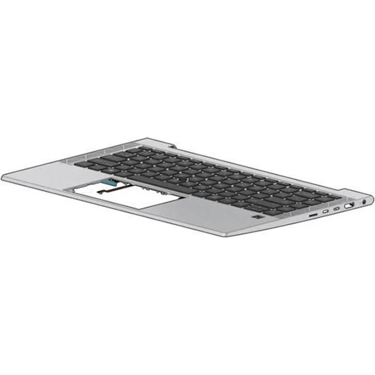 HP M07090-061 Gehäusebasis + Tastatur für EliteBook 840 G7, Italienisch mit Hintergrundbeleuchtung