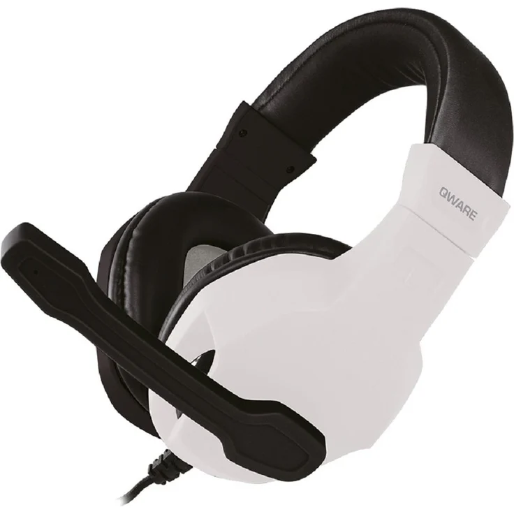 Qware Stereo Kopfhörer, Kristallklarer Sound mit Mikrofon und geräuschreduzierendem Design, kompatibel mit Nintendo Switch