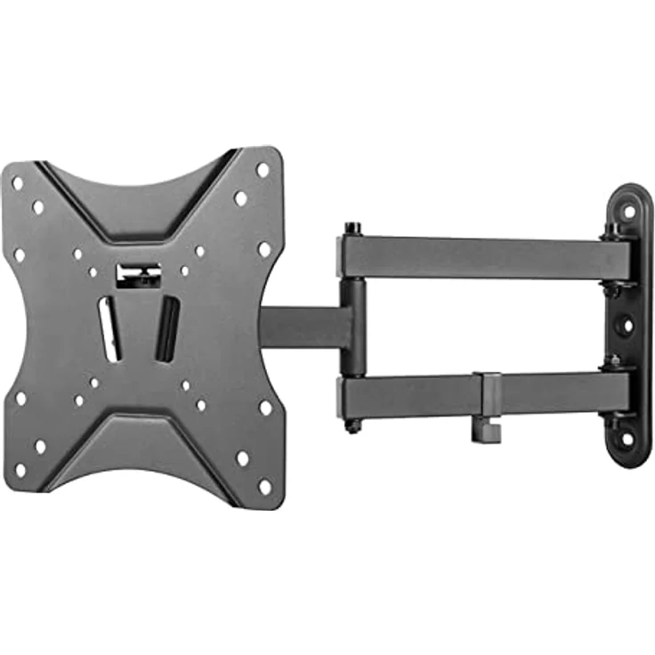 Deltaco Wandhalterung ARM-0253 (42", 25 kg), TV Wandhalterung, Schwarz – Bild 3