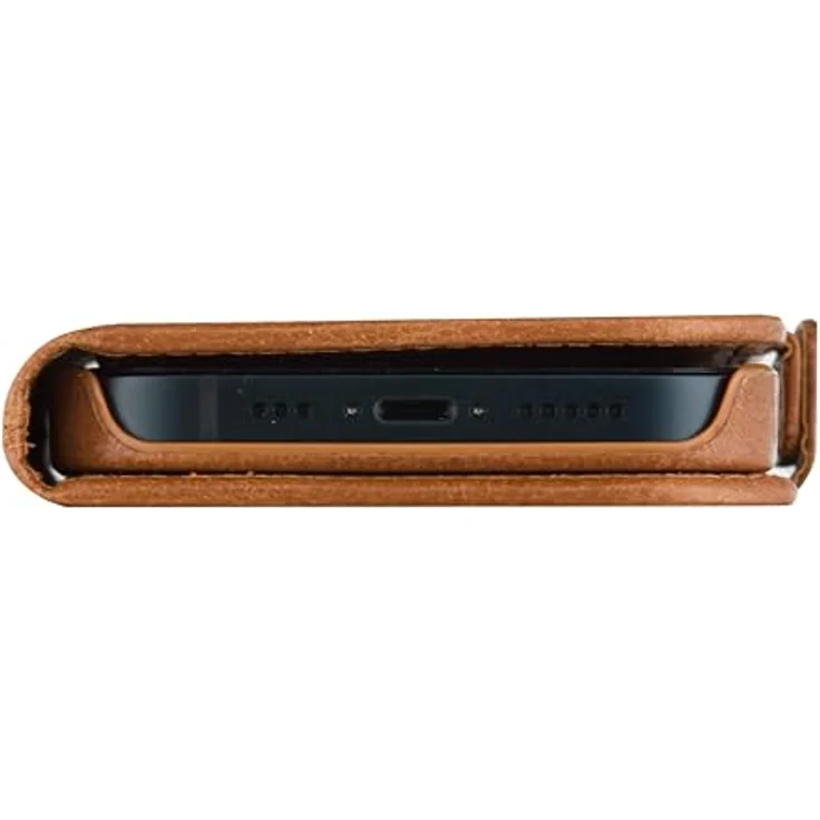 dbramante1928 Lynge Folio für Apple iPhone 15, handgefertigte Ledertasche, braun, versandkostenfrei – Bild 7