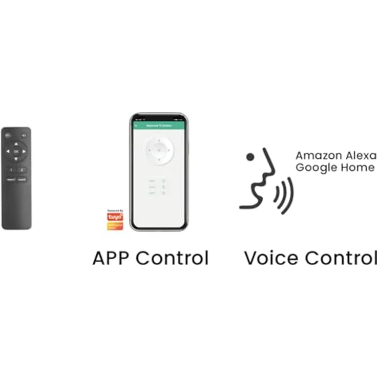 my wall Motorisierter TV Lift - HP63-2AL, Smart Home Kompatibel, Elektrisch, Fernbedienung, Tuya App, Voice Control Alexa/Google, Höhenverstellbar – Bild 3