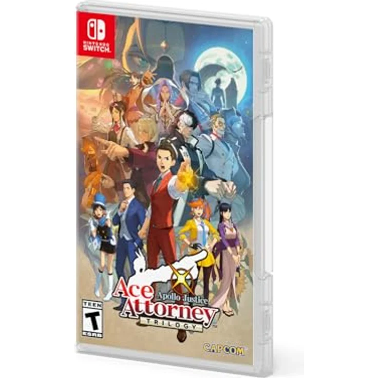 Capcom Apollo Justice: Ace Attorney Trilogie Switch, Courtroom Cases mit tieferem Gameplay-Erlebnis, für Nintendo Switch – Bild 2