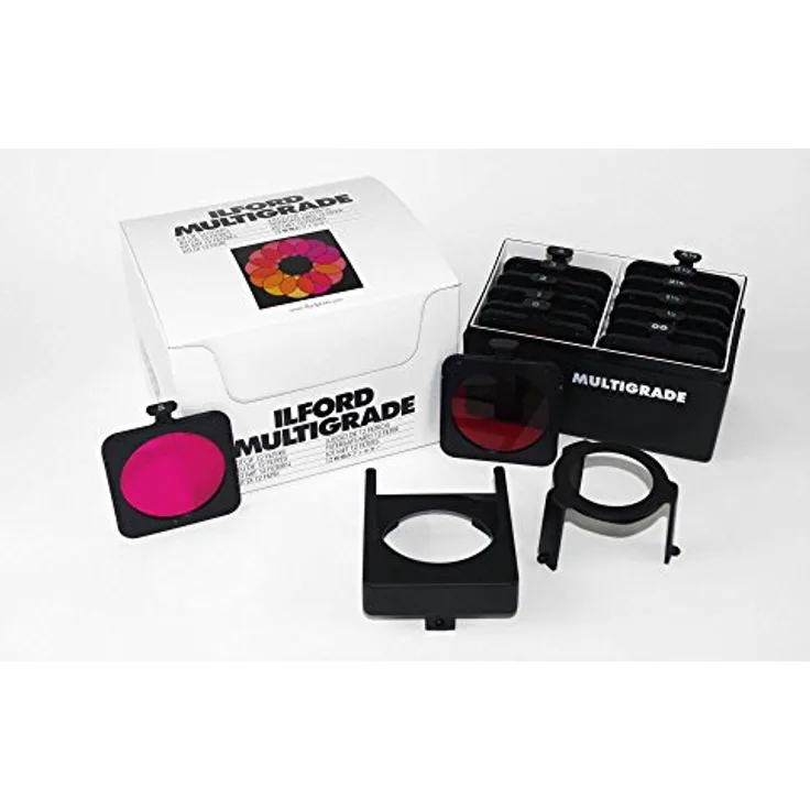 Ilford Multigrad Filter-Kit, Kamera-Filter in schwarz, 14.2 x 9.1 x 8.1 cm