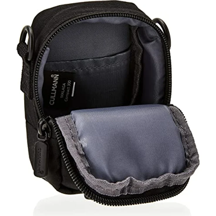 Cullmann Malaga Kompakt ''400'' Kameratasche für Kompaktkamera, 7 x 12 x 5 cm Schwarz - Preisvergleich – Bild 5
