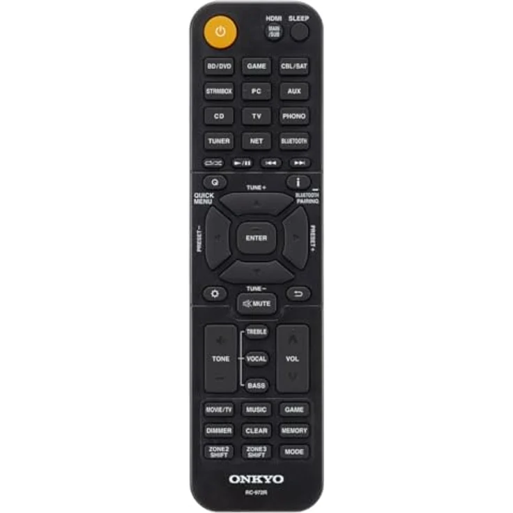 Onkyo TX-RZ50M2, 9.2 A/V-Netzwerk-Receiver mit 8K HDR, Dolby Atmos, DTS:X und Multi-Room Audio, schwarz – Bild 7