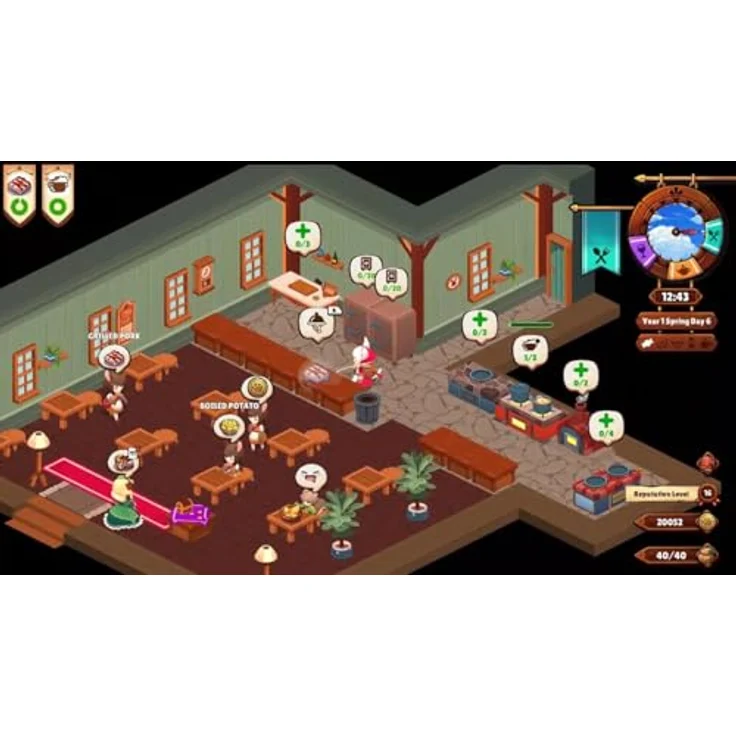 Marvelous Europe Cuisineer - Switch, Nintendo Switch Game mit über 100 internationalen Rezepten, zufallsgenerierte Biome und Elementarkräfte. – Bild 2