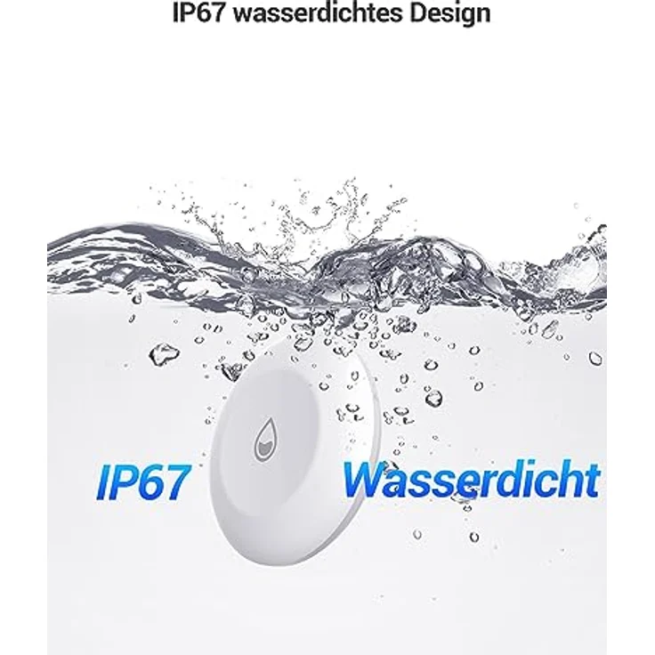 EZVIZ T10C Wassersensor, smarter Sensor in Weiß für zuverlässige Leckageerkennung – Bild 5