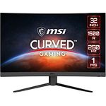MSI G32C4X, Gaming-PC-Monitor, 31,5 Zoll FHD, gebogen, 250 Hz, 1 ms, FreeSync Premium, DisplayPort 1.2a, HDMI 2.0b