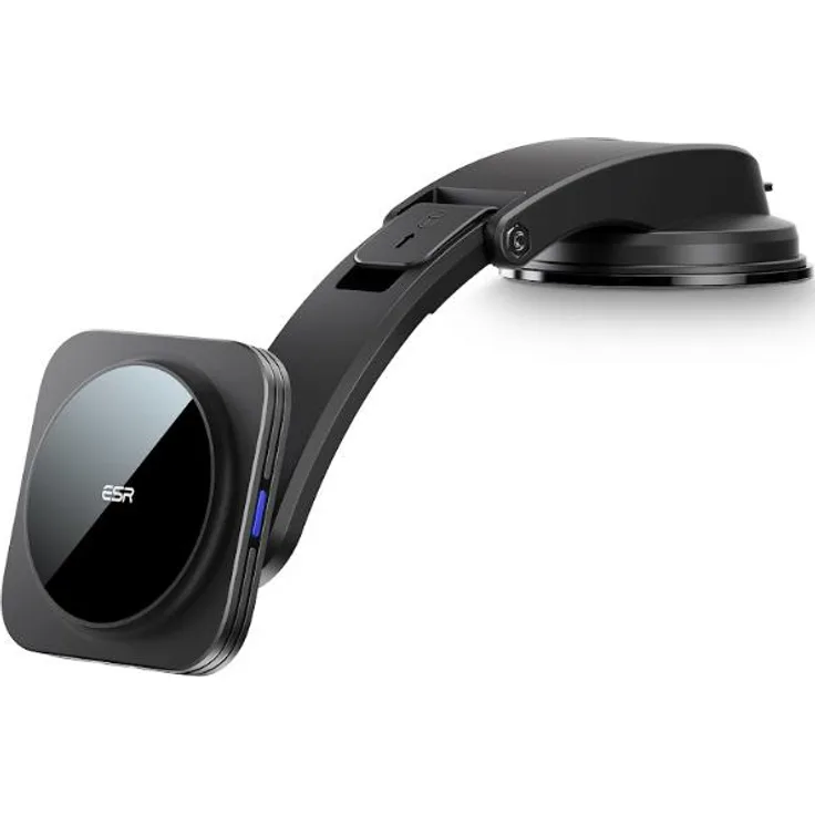 ESR HaloLock Wireless Charger (15 W), Qi2-zertifiziertes Schnellladegerät für MagSafe, Schwarz