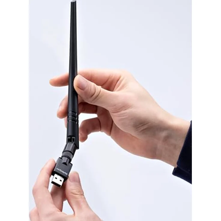 StarTech.com USB Bluetooth 5.3 Adapter AV53C1, Klasse 1 Dongle mit 100 m Reichweite für PC/Laptop, Schwarz, Plug-and-Play für Windows/Linux – Bild 6
