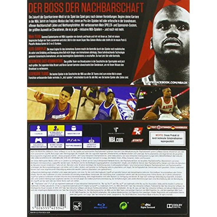 NBA 2K18 - Legend Edition (PS4) – Bild 2