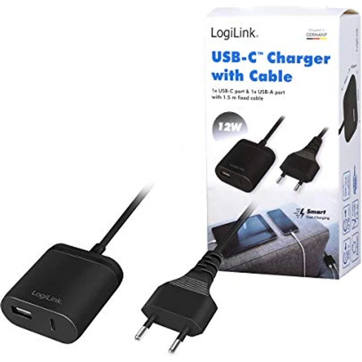 LogiLink USB-Adapterstecker mit Festkabel, 1x USB, 12 Watt – Bild 9