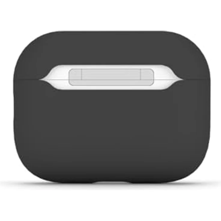 Decoded Silicone Case für Apple AirPods Pro 3, Schutzhülle aus hochwertigem Silikon, schockabsorbierend, kompatibel mit kabellosem Laden, Schwarz – Bild 2