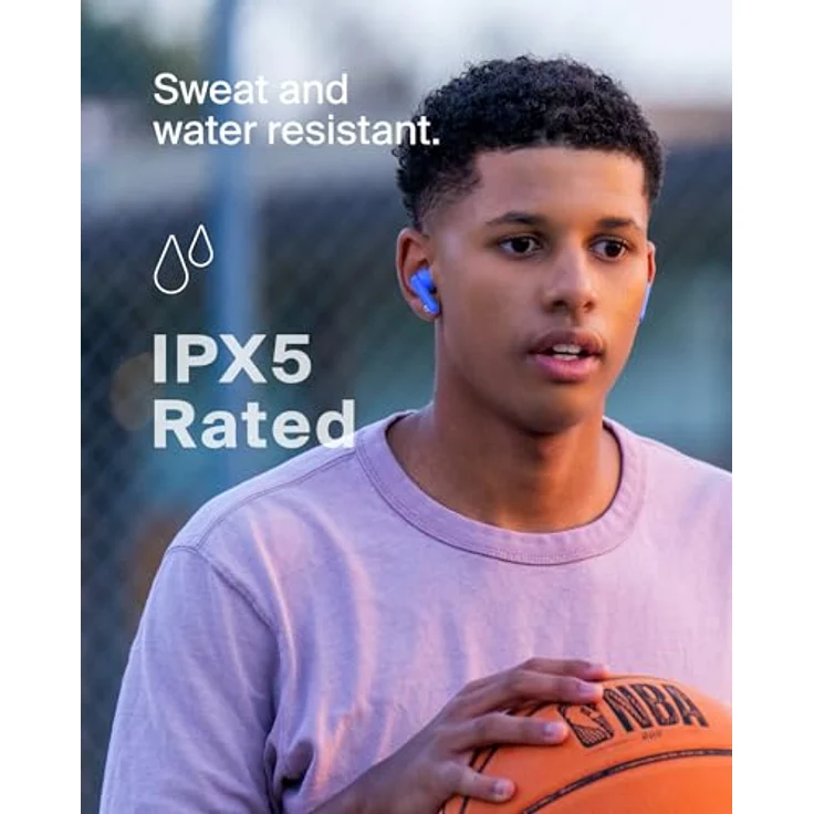 Belkin Soundform Nano2 Wireless Kinder In-Ear blau AUC011btBL, Kabellose Kopfhörer - 8 Stunden Akkulaufzeit – Bild 6