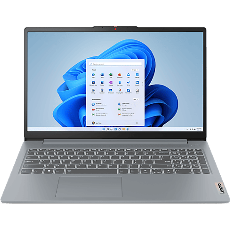 LENOVO IdeaPad Slim 3 15AMN8, 15,6 Zoll Laptop mit AMD Ryzen™ 5 40, 8 GB RAM, 512 GB SSD und Radeon™ 610M, Windows 11 Home