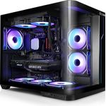 Kiebel PNY Elite Plus, Gaming PC mit AMD Ryzen 7 7800X3D, 32 GB RAM, 1000 GB SSD und GeForce RTX 5070, Schwarz