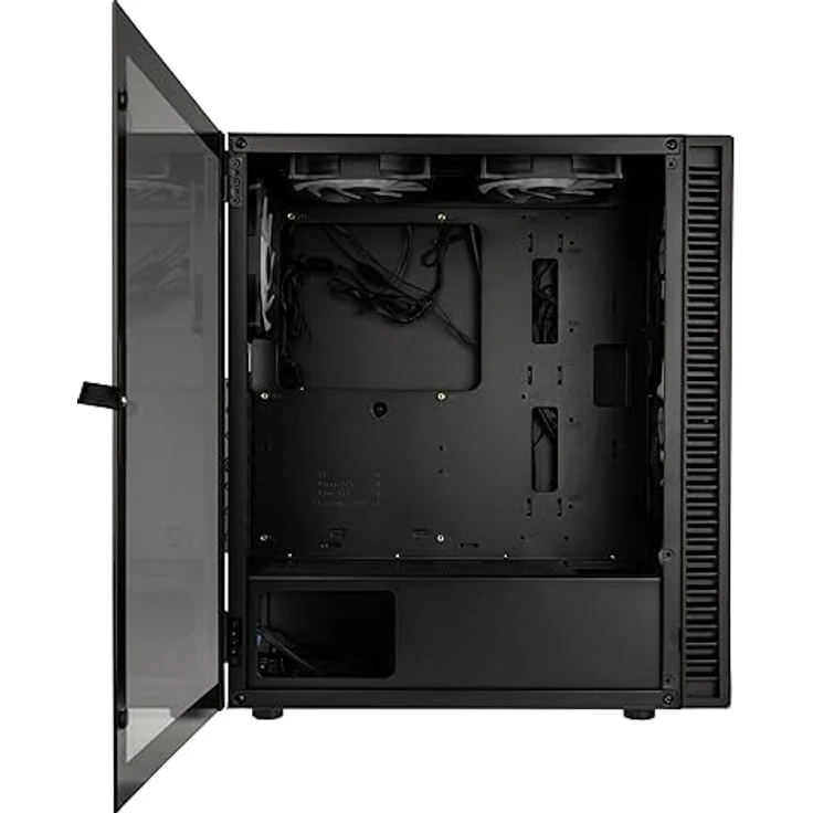 Kolink Observatory HF Mesh Midi-Tower PC-Gehäuse Schwarz 2 vorinstall, exzellenter Airflow & umfangreiche Hardware-Unterstützung – Bild 6