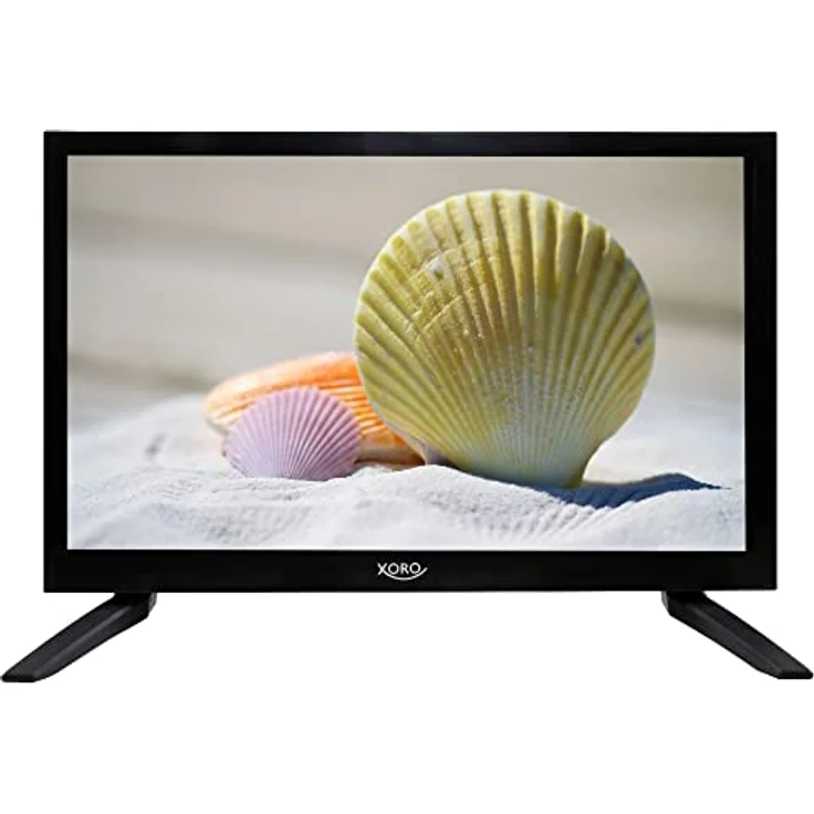 XORO HTC 1949 V2 -18.5" Zoll (47cm) LCD HD Fernseher mit HDTV Triple Tuner, Slot-In DVD Player, USB 2.0 Mediaplayer, CI+ Schacht, 12V Anschuss, Schwarz – Bild 1