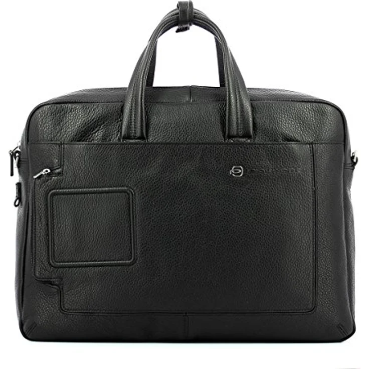 Piquadro Unisex-Erwachsene OUTCA3147VI/N Aktentasche mit Zwei Griffen mit PC iPadiPadAir-Halterung, Nero – Bild 1