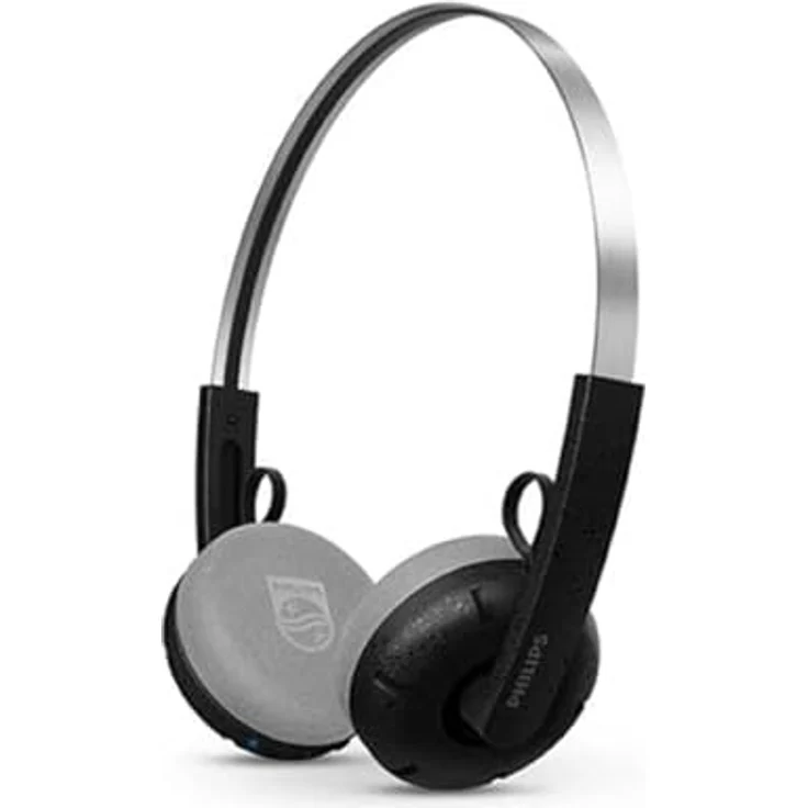 Philips TAH2000BK/00, Kabellose Kopfhörer mit 26 Stunden Akkulaufzeit, Schwarz – Bild 2