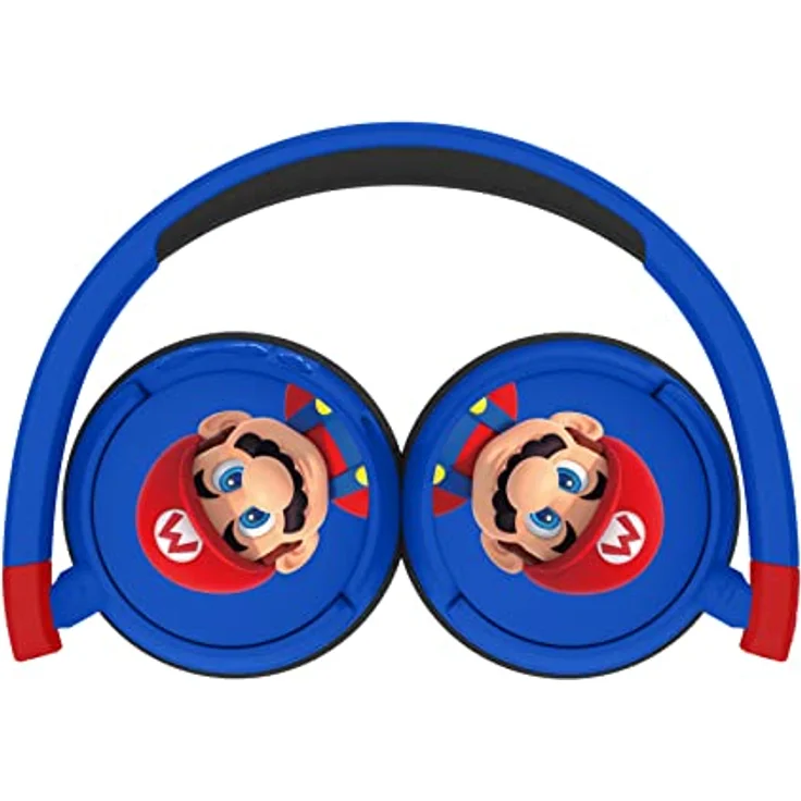 OTL Technologies SM1001 Super Mario Kabellose Kinder-Kopfhörer, Blau – Bild 4