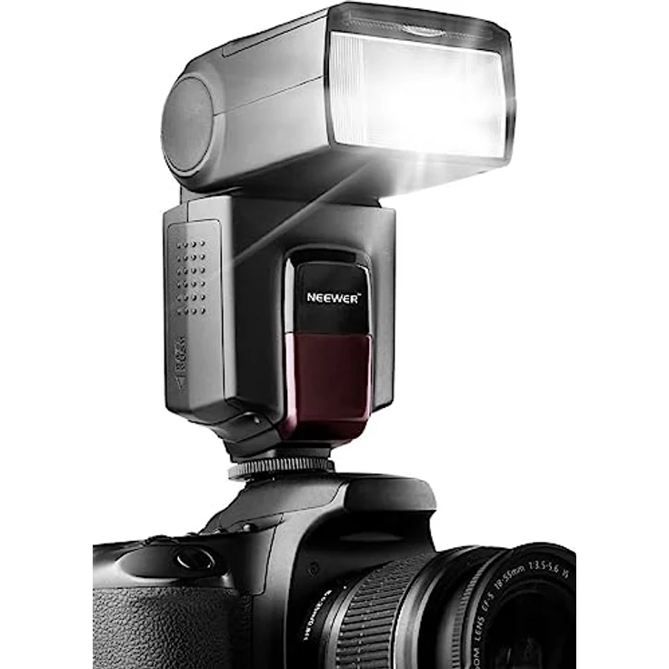 Neewer TT560 Kamera Blitz Speedlite für Canon Nikon Panasonic Olympus Pentax und andere DSLR-Kameras, Digitalkameras mit Standard-Blitzschuh – Bild 2