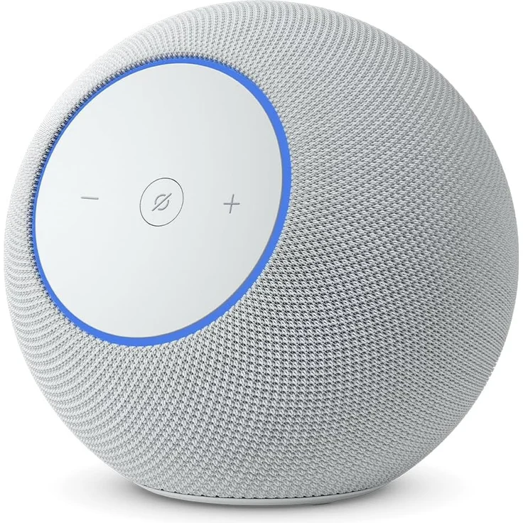 Amazon Echo Studio (neueste Generation), kompakter Streaming-Lautsprecher mit 3D-Audio und Dolby Atmos, Weiß, mit Alexa+ Early Access und integriertem Smart-Home-Hub – Bild 1