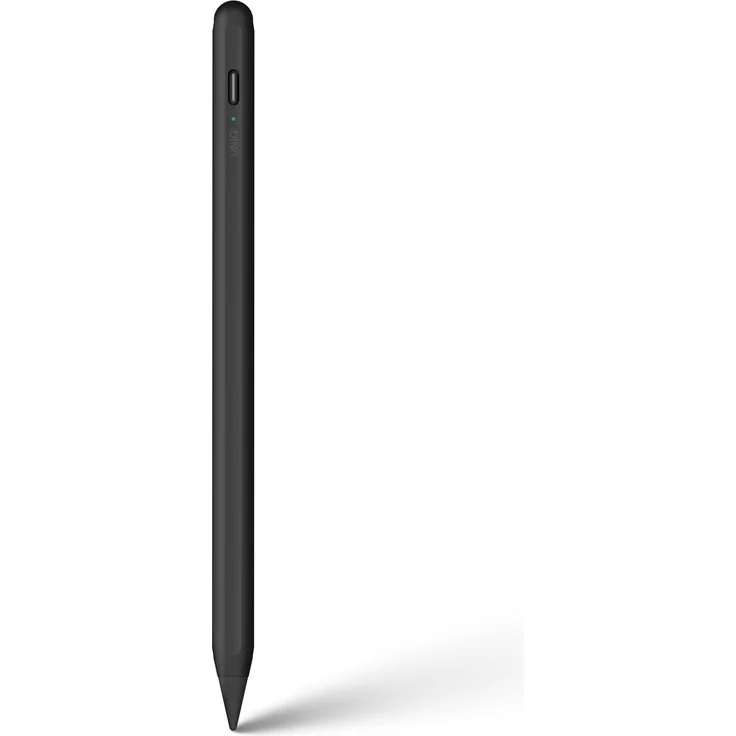 Uniq Pixo Magnetic Stylus für iPad, Eingabestift mit ultrafeiner Spitze und Neigungsempfindlichkeit, schwarz