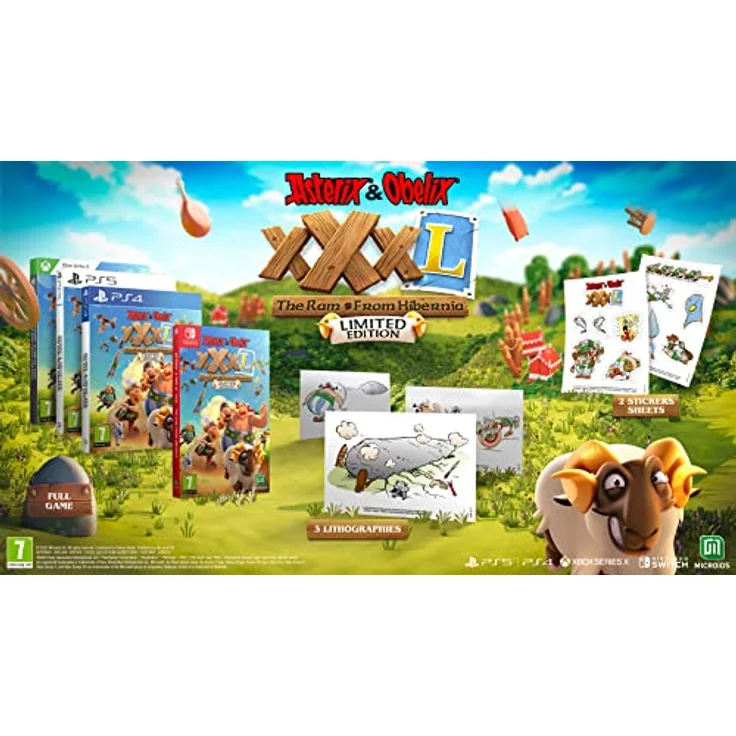 Asterix & Obelix XXXL: The Ram from Hibernia - Limited Edition (PS4) – Bild 2