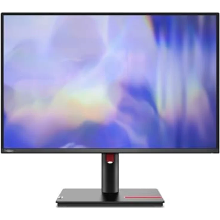 Lenovo ThinkVision T24d-30, 61 cm (24") LED-Monitor, 1920 x 1200 Full HD, 100 Hz, IPS, 300 cd/m², 1500:1, 4 ms, HDMI, VGA, DisplayPort, Lautsprecher, Raven Black – Bild 2