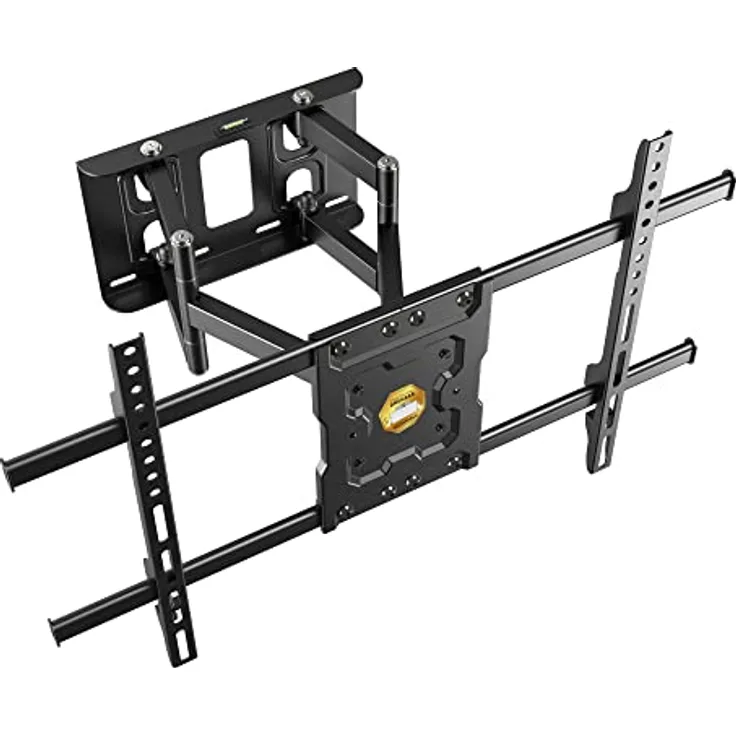 RICOO TV Wandhalterung Fernseher Schwenkbar Neigbar für 40-65 Zoll, Universal TV Halterung S7264, Fernsehhalterung für Wand, Wandhalterung Fernseher 55 Zoll+, bis 50 Kg mit max. VESA 600x400 mm