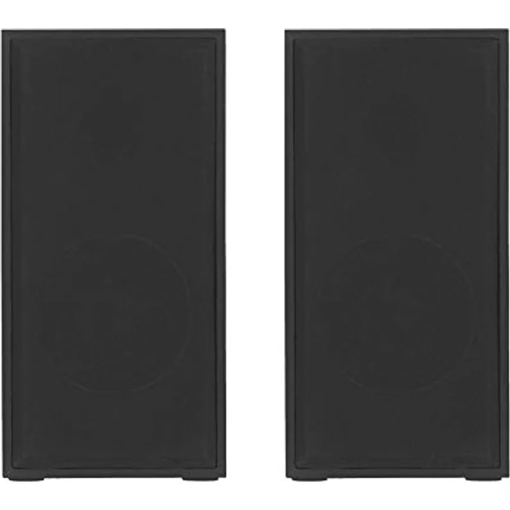TELLUR Basic 2.0 Lautsprecher, 6 W, USB/Klinke, Holzgehäuse, Lautstärkeregler, Schwarz
