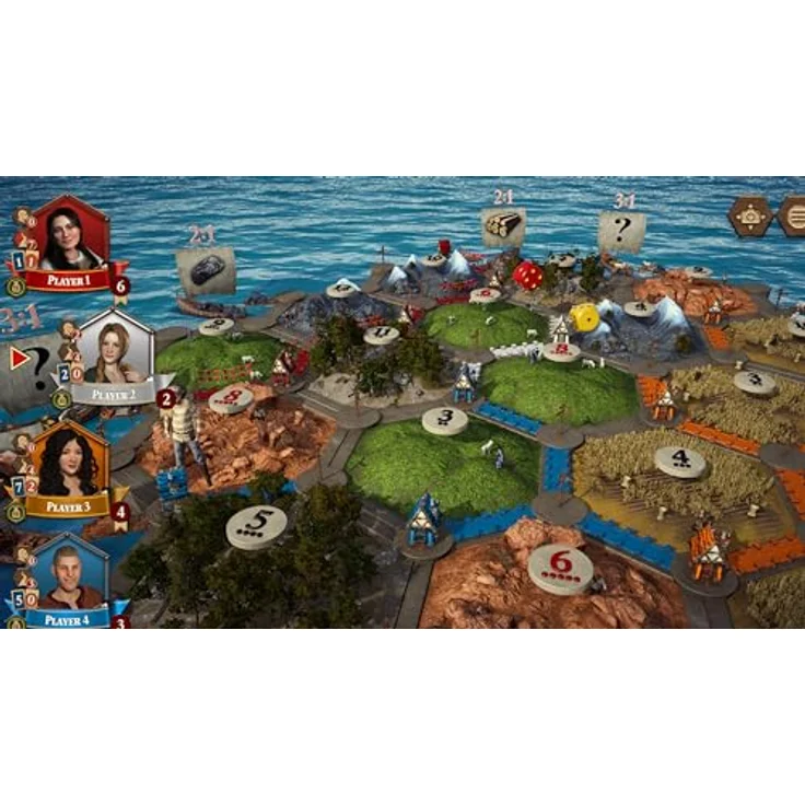 Dovetail Games CATAN Standard Edition - PS4, Offizielles Videospiel mit Cross-Play-Kompatibilität – Bild 4
