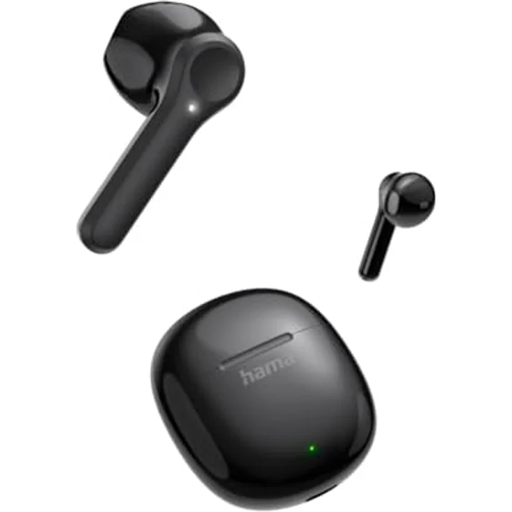 Hama Action One, In-Ear Bluetooth Kopfhörer TWS, kabellos, 4 h Laufzeit, Schwarz – Bild 9