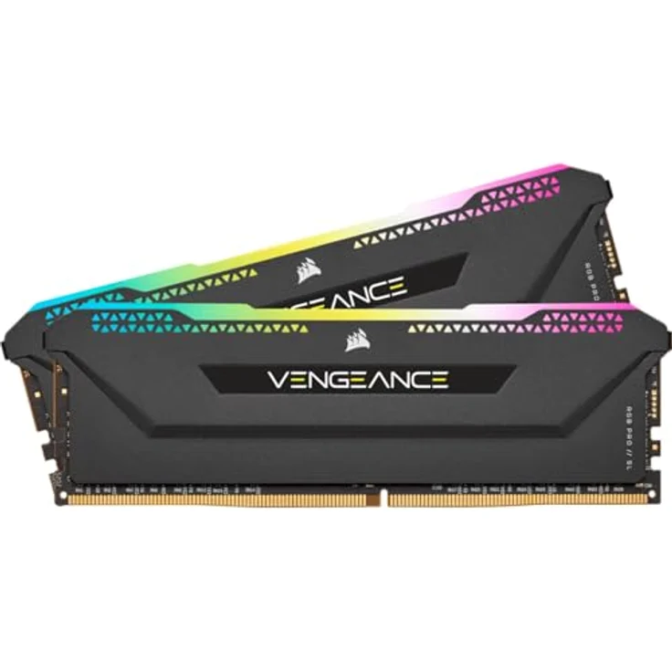 DDR4 32GB PC 3200 CL16 CORSAIR KIT (2x16GB) Vengeance RGB – Bild 2