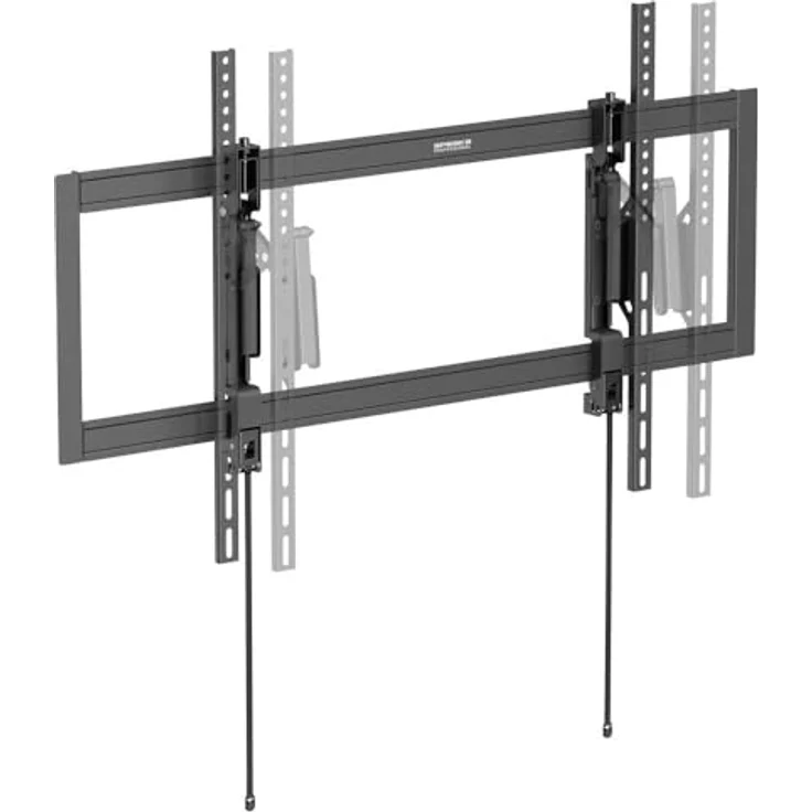 Speaka Professional SP-TVM-1500 TV-Wandhalterung, neigbar und schwenkbar für 55-105 Zoll TVs, max. Tragkraft 80 kg, Diebstahlschutz – Bild 4