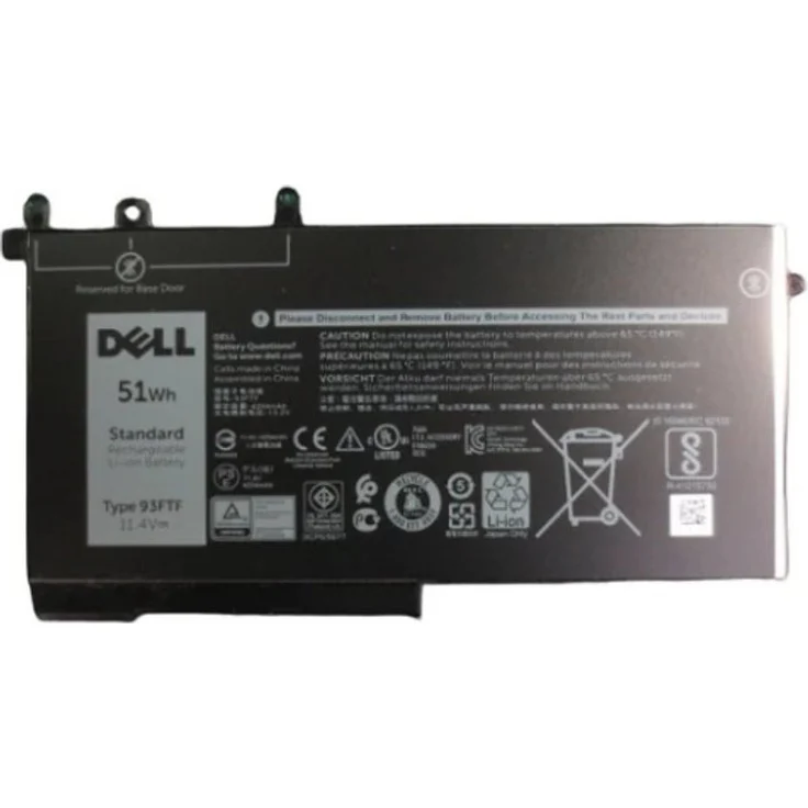 Origin Batterie 451-BCLC, Lithium-Ionen Akku mit 4100 mAh und 11,4 V, schwarz